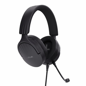 Headphones with Microphone Trust 24898 Black