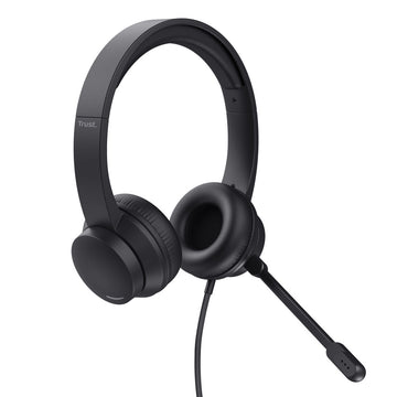 Headphones Trust 25088 AYDA Black