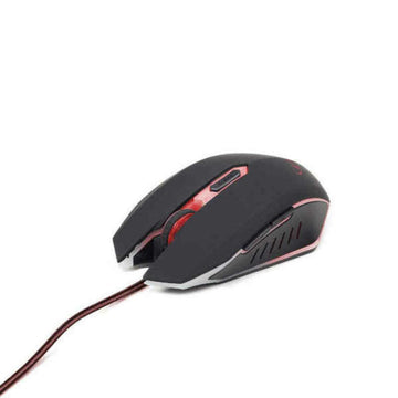 Gaming-Maus GEMBIRD MUSG-001-R Schwarz