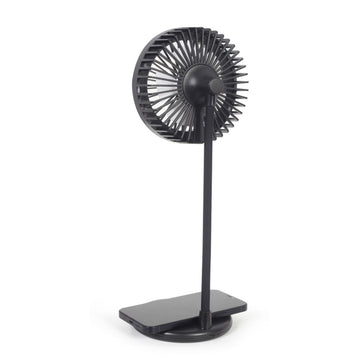 Table Fan GEMBIRD WPC10-LEDFAN-01 Black