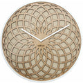 Wall Clock Nextime Cream Wood (Refurbished B)