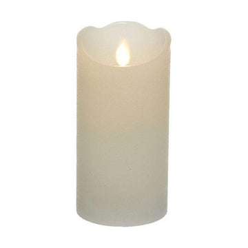 LED Candle Lumineo White Ø 7,5 X 15 CM (AA)