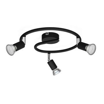 Spotlight Philips limbali Black GU10 (3 Units)