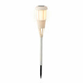 Garden Torch Lumineo White 61 x 10 cm wicker Solar