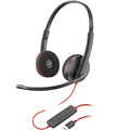 Headphones with Microphone Poly 8X228A6 Black