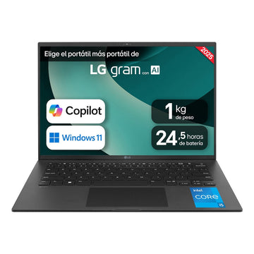 Laptop LG 14Z90RU-G.AP55B 14" 16 GB RAM 512 GB SSD Spanish Qwerty i5-1334U Windows 11 Pro