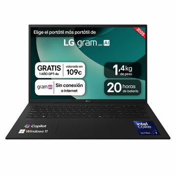 Laptop LG 17Z90T-G.AD8BB Spanish Qwerty 17"