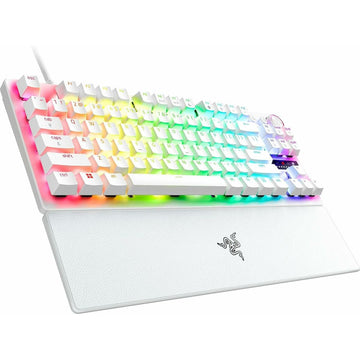 Keyboard Razer Huntsman V3 Pro White Spanish Qwerty