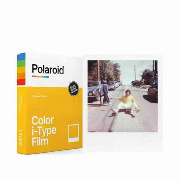 Instant Photographic Film Polaroid COLOR I-TYPE 8 photos Coloured