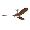 Ceiling Fan with Light Romimex Grey Natural