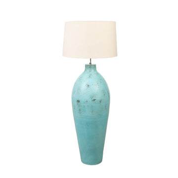 Floor Lamp Romimex Turquoise 38 x 100 x 38 cm