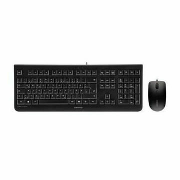 Keyboard and Mouse Cherry JD-0800ES-2 Black Spanish Qwerty