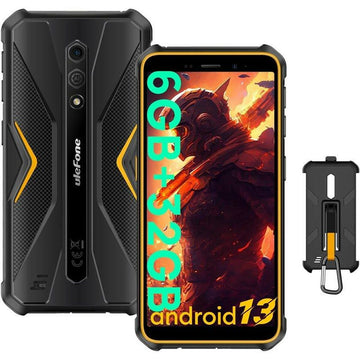 Smartphone Ulefone Armor X12 5,45" 5.45" MediaTek Helio A22 4 GB RAM 3 GB RAM 32 GB Black Orange