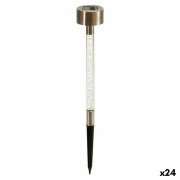 Solar lamp Ibergarden BH15234 Transparent Silver Marker (24 Units)