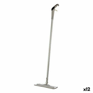 Triple Dust-Mop with Spray Stainless steel Plastic 14 x 40 x 128 cm (12 Units)