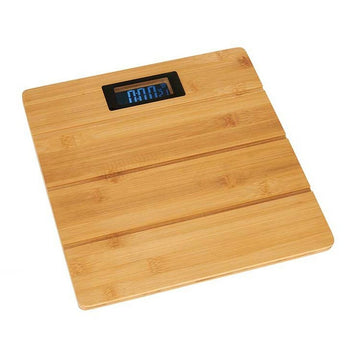 Digital Bathroom Scales Berilo CN-B3315C Brown Bamboo 150 kg