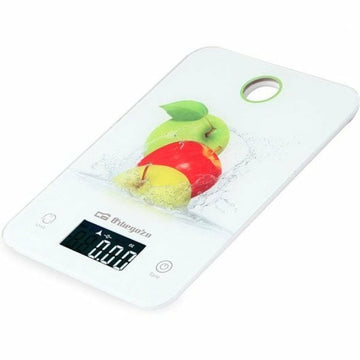 kitchen scale Orbegozo White Green Orange 5 kg