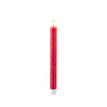 LED Candle Lumineo Red Ø 2,2 x 24,5 cm 2 Units (AAA)