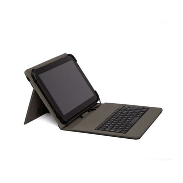 Case for Tablet and Keyboard Nilox Black Multicolour