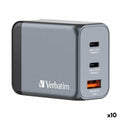 Wall Charger Verbatim GNC-65 Black 65 W Universal (10 Units)