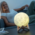 Wiederaufladbare LED-Mondlampe Moondy InnovaGoods