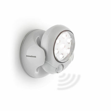 Motion Sensor LED Lamp Lumact 360º InnovaGoods Grey (Refurbished C)