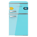 Fridge Cecotec CoolMarket 2D Origin 86 Blue E Light Blue