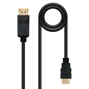 DisplayPort-zu-HDMI-Adapter NANOCABLE 10.15.430 Schwarz