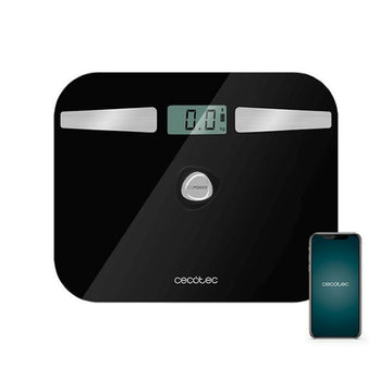 Digital Bathroom Scales Cecotec SURFACE PRECISION 10200 SMART HEALTHY LCD Bluetooth 180 kg Black Tempered Glass 180 kg