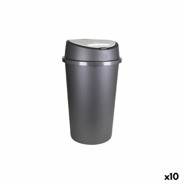Waste bin Tontarelli Bingo Graphite 45 L (10 Units)