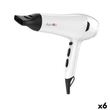 Hairdryer Aprilla White 2000 W (6 Units)