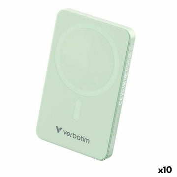 Power Bank Verbatim Green 5000 mAh (10 Units)