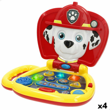 Toy computer The Paw Patrol English 20 x 17 x 14 cm Multicolour (4 Units)