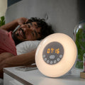 Rechargeable Sunrise Alarm Clock with Speaker InnovaGoods (Refurbished B)