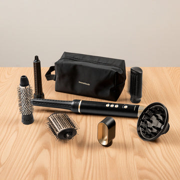 Ionic Multifunctional Air Dryer and Styler Brush with Coanda Technology and 7 Accessories Wavify InnovaGoods