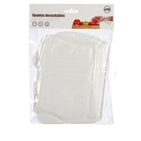 Disposable Gloves Set Transparent Plastic (12 Units)